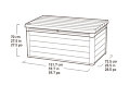 Keter hyndeboks Denali 570 liter